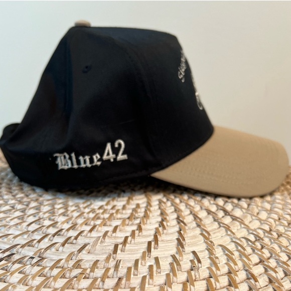 Siegelman Stable Blue42 two tone navy blue and khaki - Picture 6 of 6